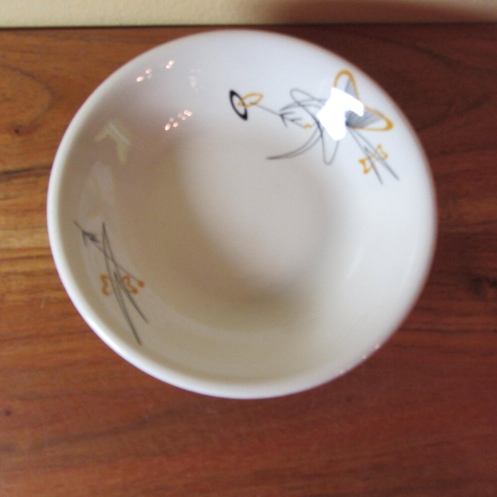 3 for $36 - Mayer vintage bowl atomic starburst 461  MCM (w3562)